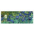 400x900x5mm Locked Am002 Large Oil Painting Desk Rubber Mouse Pad(Iris) - Mouse Pads by PMC TechLife | Online Shopping South Africa | PMC TechLife | Buy Now Pay Later Mobicred