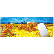 400x900x5mm Locked Am002 Large Oil Painting Desk Rubber Mouse Pad(Room)