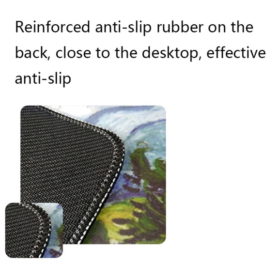 400x900x5mm Locked Am002 Large Oil Painting Desk Rubber Mouse Pad(Room)