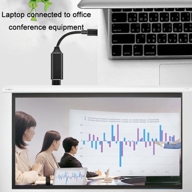 TYPE-C USB3.1 to HDMI HD 4K Converter(Silver) - free shipping - PMC TechLife - Order now!