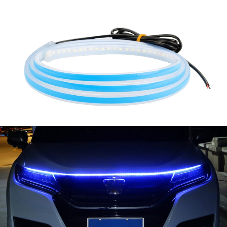 Car LED Streamer Decorative Hood Atmosphere Lights, Style: Monochrome Blue Light(1.8m) - free shipping - PMC TechLife - Order now!