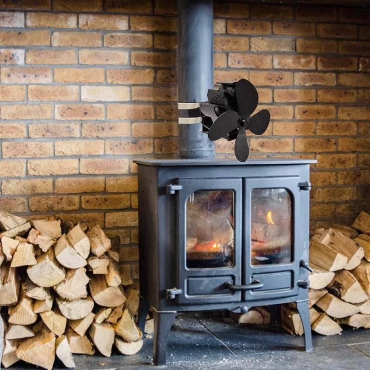 YL603 Thermodynamic Magnetless Wall Mounted Fireplace Fan(Gray) - Fireplace Fan by PMC TechLife | Online Shopping South Africa | PMC TechLife | Buy Now Pay Later Mobicred