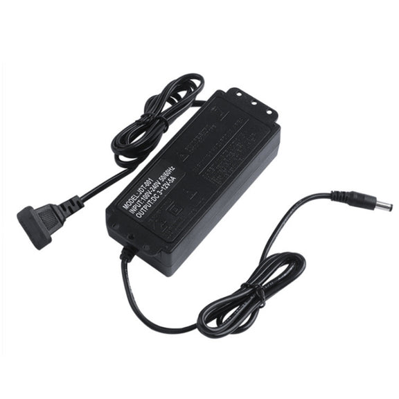 HuaZhenYuan 3-12V5A High Power Speed Regulation And Voltage Regulation Power Adapter With Monitor, Model: EU Plug