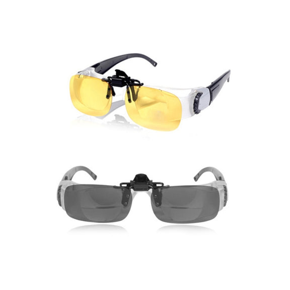 Fishing Telescope Adjustable Focus Telescope,Style: Myopia+Yellow Clip