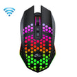 FMOUSE  X801 8 Keys 1600DPI Hollow Luminous Gaming  Office Mouse,Style: Black Wireless Rechargeable - free shipping - PMC TechLife - Order now!