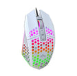 FMOUSE  X801 8 Keys 1600DPI Hollow Luminous Gaming  Office Mouse,Style: White Wired - Wireless Mice by FMOUSE | Online Shopping South Africa | PMC TechLife | Buy Now Pay Later Mobicred