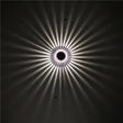 LED Aluminum Aisle Light Sunflower Corridor Lamp Decorative Light, Power source: Visible Installation 1W(White) - Novelty Lighting by PMC TechLife | Online Shopping South Africa | PMC TechLife | Buy Now Pay Later Mobicred