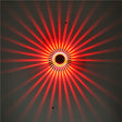 LED Aluminum Aisle Light Sunflower Corridor Lamp Decorative Light, Power source: Visible Installation 1W(Red) - Novelty Lighting by PMC TechLife | Online Shopping South Africa | PMC TechLife | Buy Now Pay Later Mobicred