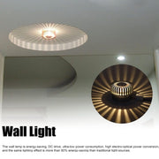 LED Aluminum Aisle Light Sunflower Corridor Lamp Decorative Light, Power source: Visible Installation 1W(Yellow)