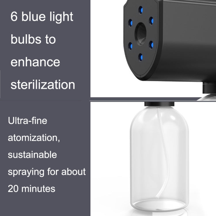 R2 Handheld Portable Blue Light Nano Spray Sterilizer(Black) - Disinfector by PMC TechLife | Online Shopping South Africa | PMC TechLife