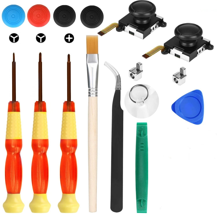 Joy-Con 3D Joystick Repair Screwdriver Set Gamepads Disassembly Tool For Nintendo Switch, Series: 17 In 1 - Tools by PMC TechLife | Online Shopping South Africa | PMC TechLife | Buy Now Pay Later Mobicred