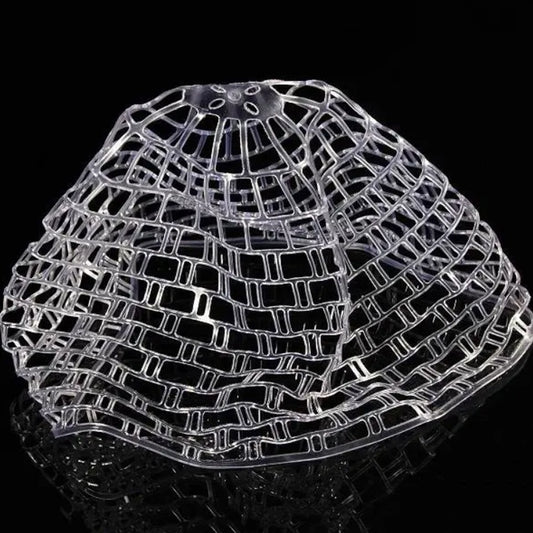 Transparent Soft Rubber Fishing Net Replacement Bag, Size: Medium 100cm - Fishing Net by PMC Jewellery | Online Shopping South Africa | PMC Jewellery | Buy Now Pay Later Mobicred