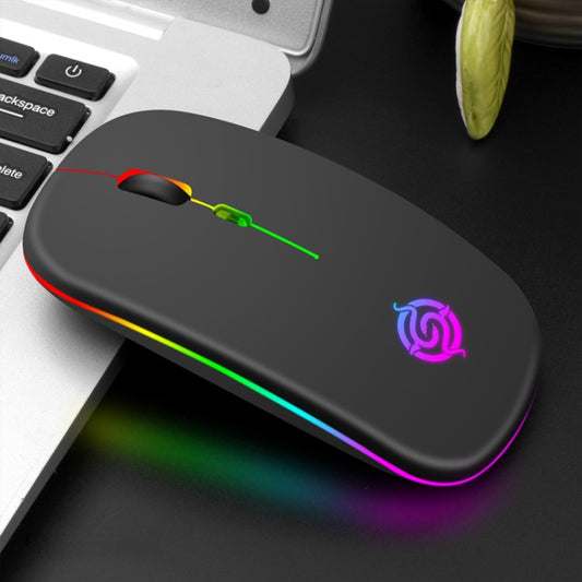 K-Snake BM110 RGB Lighting Effect Wireless Bluetooth Mouse(Black) - Wireless Mice by K-Snake | Online Shopping South Africa | PMC Jewellery | Buy Now Pay Later Mobicred
