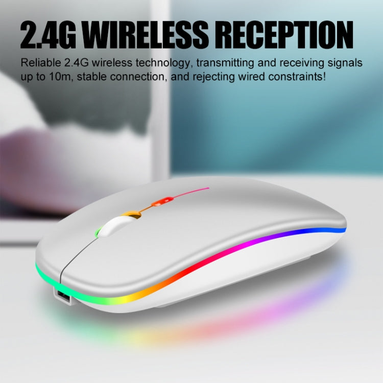 K-Snake BM110 RGB Lighting Effect Wireless Bluetooth Mouse(Black) - Wireless Mice by K-Snake | Online Shopping South Africa | PMC Jewellery | Buy Now Pay Later Mobicred
