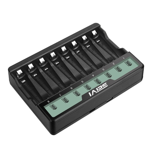 SEIVI On-Screen Eight-Slot Cradle Charging NiMH Battery USB Charger(SW-8NP) - free shipping - PMC Jewellery - Order now!