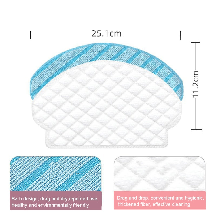 20pcs Disposable Wipes For ECOVACS OZMO 950 920 T5  DX55 DJ65 Vacuum Cleaner Accessories - For ECOVACS Accessories by PMC TechLife | Online Shopping South Africa | PMC TechLife | Buy Now Pay Later Mobicred