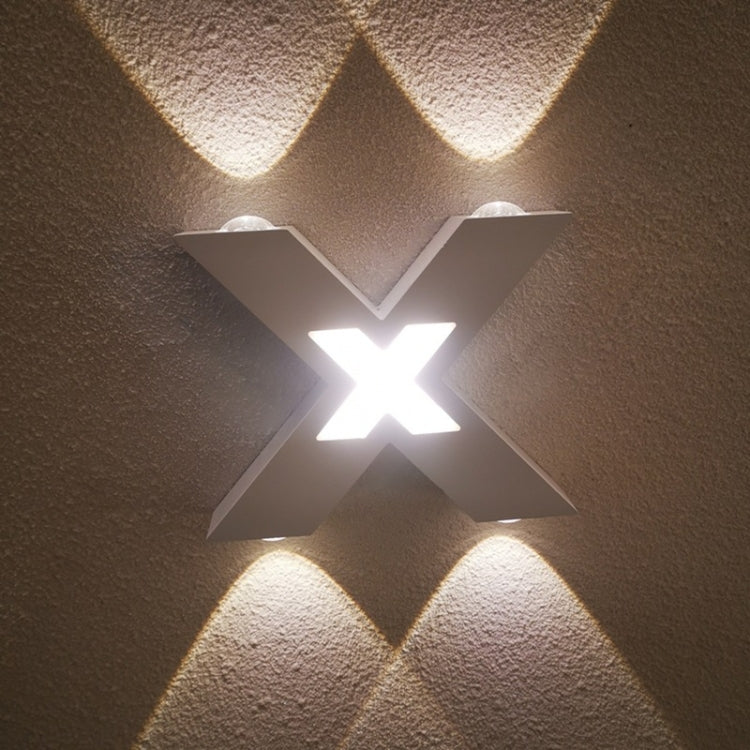 Bedroom Background Wall Lighting Outdoor Courtyard Waterproof Wall Lamp, Light color: White(White) - Wall Lamps by PMc TechLife | Online Shopping South Africa | PMc TechLife | Buy Now Pay Later Mobicred