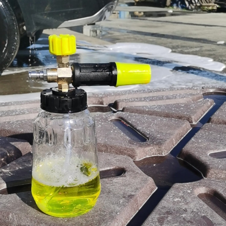 High Pressure Cleaning Machine 1/4 Quick Plug-In Joint Transparent Foam PA Pot(Foam Pot+Joint) - Car washing supplies by PMC TechLife | Online Shopping South Africa | PMC TechLife | Buy Now Pay Later Mobicred