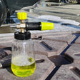 High Pressure Cleaning Machine 1/4 Quick Plug-In Joint Transparent Foam PA Pot(Foam Pot+Joint) - Car washing supplies by PMC TechLife | Online Shopping South Africa | PMC TechLife | Buy Now Pay Later Mobicred