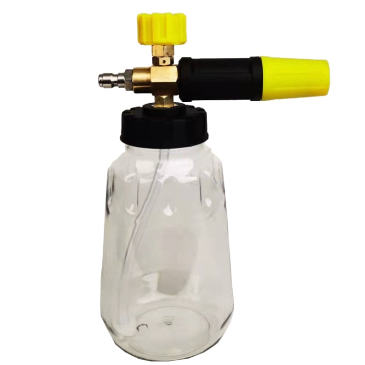 High Pressure Cleaning Machine 1/4 Quick Plug-In Joint Transparent Foam PA Pot(Foam Pot+Joint) - Car washing supplies by PMC TechLife | Online Shopping South Africa | PMC TechLife | Buy Now Pay Later Mobicred