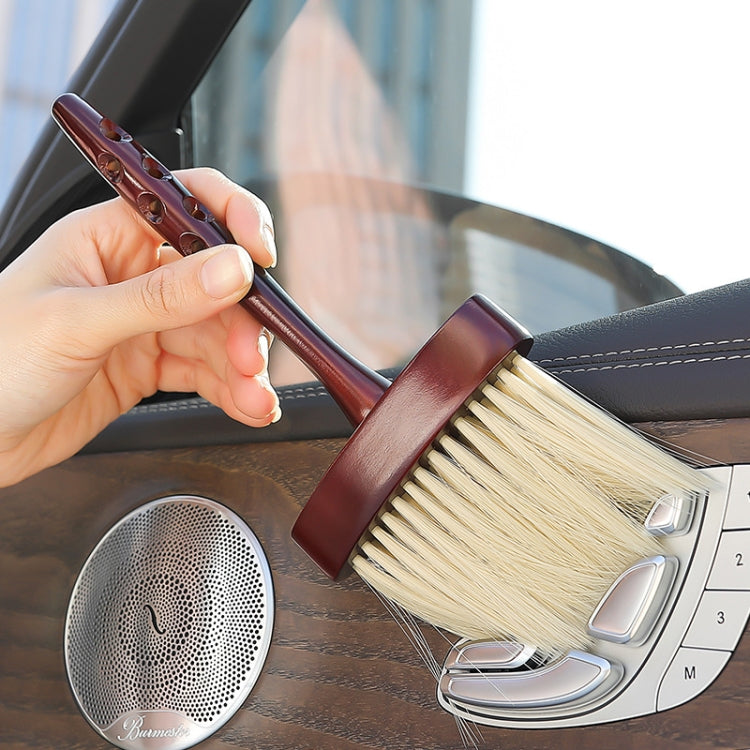 Wood Lengthening Handle Dust Brush Car Vent Internal Decoration Soft Brush - Car washing supplies by PMC TechLife | Online Shopping South Africa | PMC TechLife | Buy Now Pay Later Mobicred