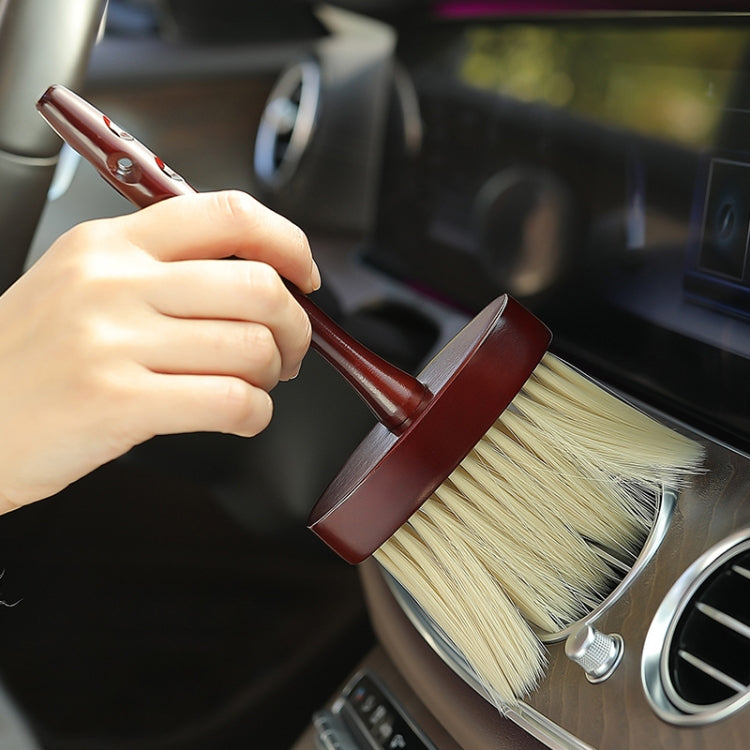 Wood Lengthening Handle Dust Brush Car Vent Internal Decoration Soft Brush - Car washing supplies by PMC TechLife | Online Shopping South Africa | PMC TechLife | Buy Now Pay Later Mobicred