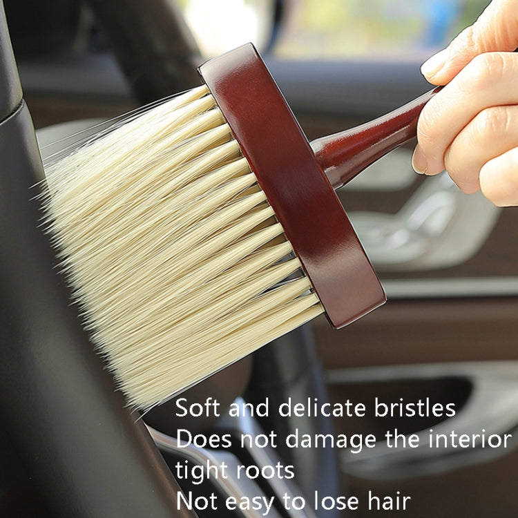 Wood Lengthening Handle Dust Brush Car Vent Internal Decoration Soft Brush - Car washing supplies by PMC TechLife | Online Shopping South Africa | PMC TechLife | Buy Now Pay Later Mobicred