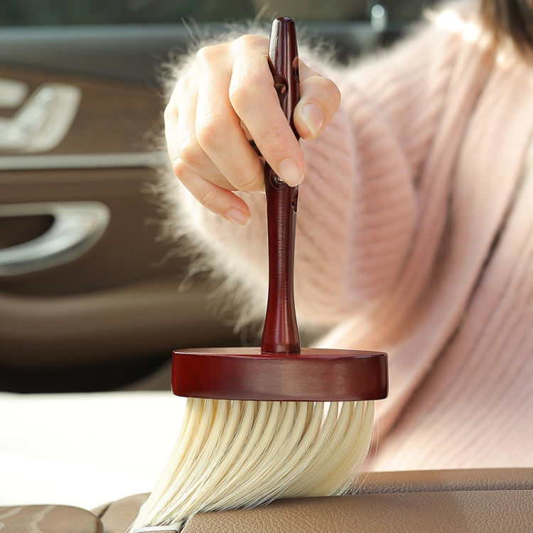 Wood Lengthening Handle Dust Brush Car Vent Internal Decoration Soft Brush - Car washing supplies by PMC TechLife | Online Shopping South Africa | PMC TechLife | Buy Now Pay Later Mobicred
