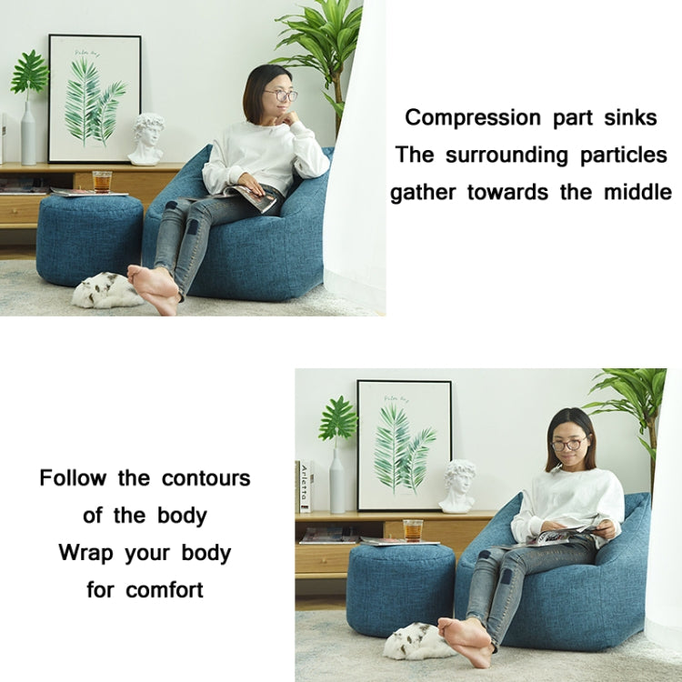 Loafers Sofa BagSkeletonless  Coat, Unfilled, Specification: Chair Cloth Cover(Brown) - Sofa Covers & Chair Covers by PMC TechLife | Online Shopping South Africa | PMC TechLife | Buy Now Pay Later Mobicred