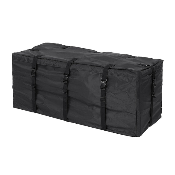 600D Water-resistant Cloth Double Zipper 8 Buckle Roof Bag Luggage Bag,Style: Only Roof Bag