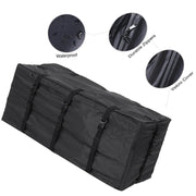 600D Water-resistant Cloth Double Zipper 8 Buckle Roof Bag Luggage Bag,Style: Only Roof Bag