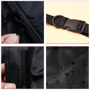 600D Water-resistant Cloth Double Zipper 8 Buckle Roof Bag Luggage Bag,Style: Only Roof Bag