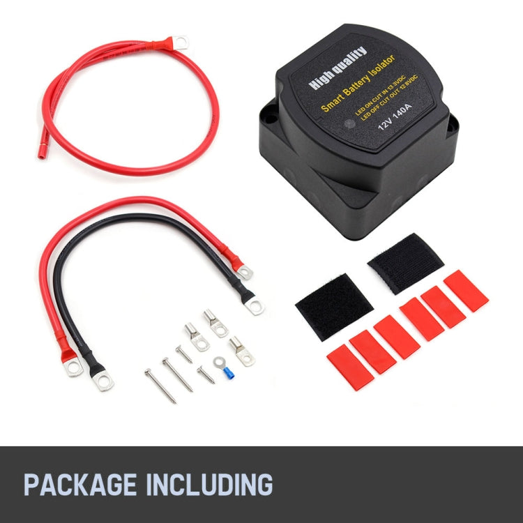 12V 140A Route Yacht Off-Road Car Beach Car Double Battery System Voltage Sensitive Relay - free shipping - PMC TechLife - Order now!