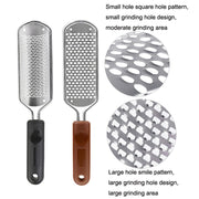 Stainless Steel Exfoliating Pedicure Grinding And Rubbing Machine, Style: Small Hole Square Hole (Brown)