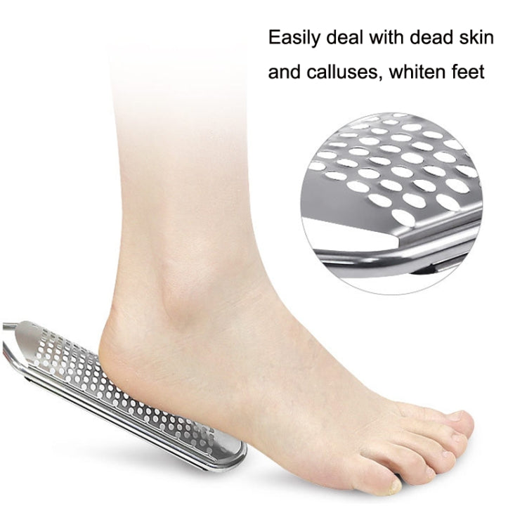 Stainless Steel Exfoliating Pedicure Grinding And Rubbing Machine, Style: Small Hole Square Hole (Brown)