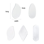 Peeling Pedicure File Polishing Nail Art Tool Portable Nail File With Drip Runway Round