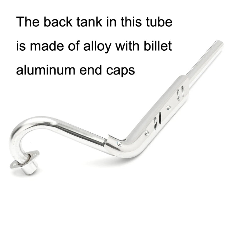 Off-Road Motorcycle Aluminum Alloy Exhaust Pipe Muffler - Exhaust Pipes by PMC TechLife | Online Shopping South Africa | PMC TechLife | Buy Now Pay Later Mobicred