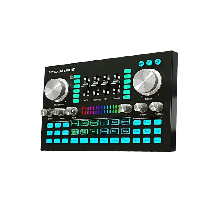 A2 Sound Card Mobile Computer Universal Live K Song Recording Equipment - Live Sound Effects Processors by PMC TechLife | Online Shopping South Africa | PMC TechLife | Buy Now Pay Later Mobicred