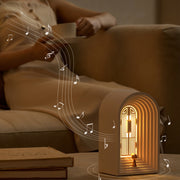 C3 Night Light Bluetooth Speaker USB Charging Sleeping Light, Specification: Bluetooth(White)