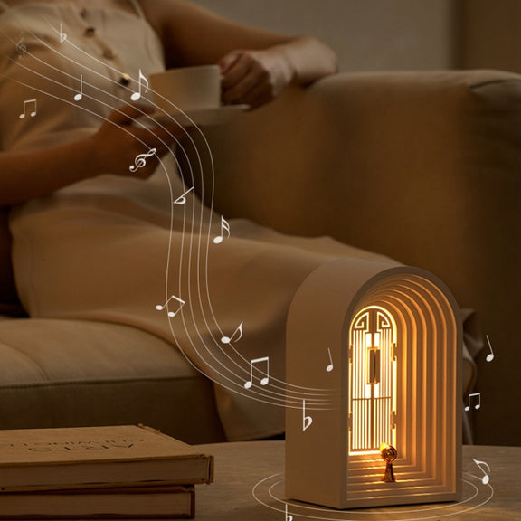 C3 Night Light Bluetooth Speaker USB Charging Sleeping Light, Specification: Bluetooth(White)
