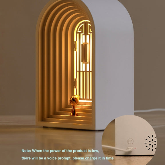 C3 Night Light Bluetooth Speaker USB Charging Sleeping Light, Specification: Bluetooth(White)