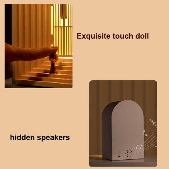 C3 Night Light Bluetooth Speaker USB Charging Sleeping Light, Specification: Bluetooth(White)