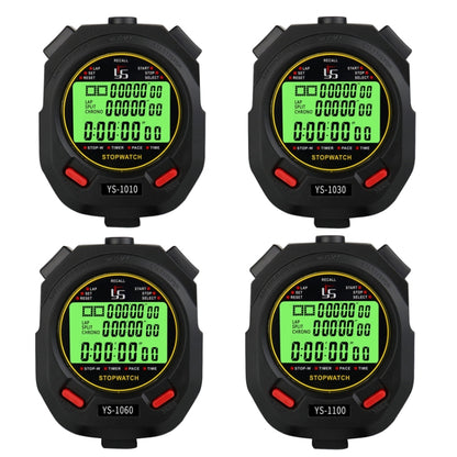 YS 3 Rows Display Luminous Stopwatch Timer Training Referee Stopwatch, Style: YS-1060 60 Memories - Pedometer by PMC Jewellery | Online Shopping South Africa | PMC Jewellery | Buy Now Pay Later Mobicred