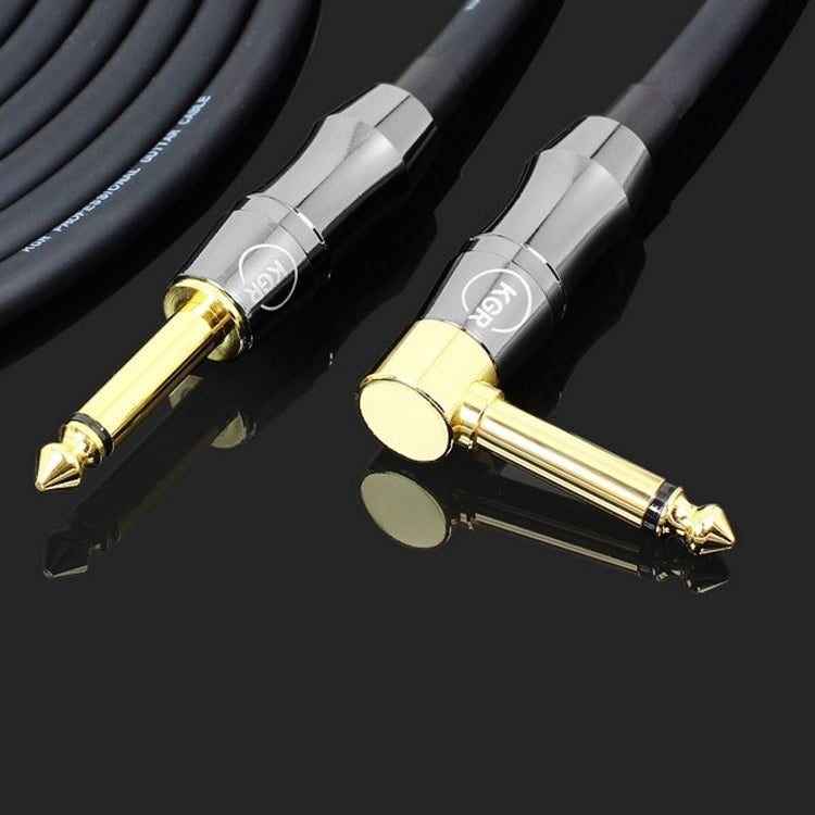 KGR Guitar Cable Keyboard Drum Audio Cable, Specification: 1m(Elbow Straight Jack) - free shipping - PMC TechLife - Order now!