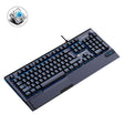 LANGTU K1000 104 Keys Wired Keyboard, Cable Length: 1.5m(Black Blue Green Shaft Ice Blue Light) - free shipping - PMC TechLife - Order now!