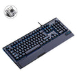 LANGTU K1000 104 Keys Luminous Wired Keyboard, Cable Length: 1.5m(Black Black Shaft Ice Blue Light) - free shipping - PMC TechLife - Order now!