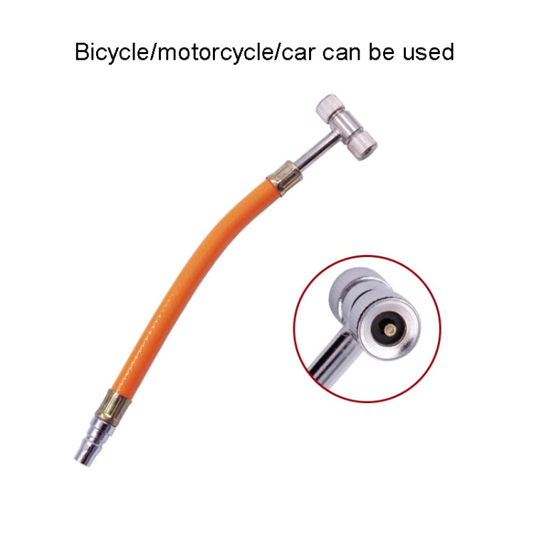 4 PCS Tire Double-head Air Nozzle Car Motorcycle Bicycle Air Nozzle(T-shaped Hose) - Other Tools by PMC TechLife | Online Shopping South Africa | PMC TechLife | Buy Now Pay Later Mobicred