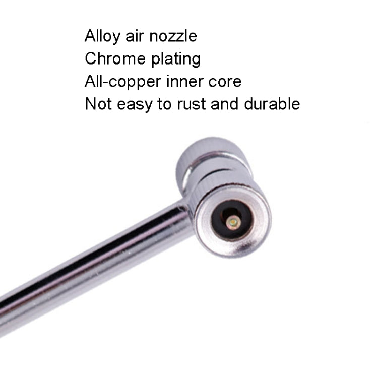 4 PCS Tire Double-head Air Nozzle Car Motorcycle Bicycle Air Nozzle(T-shaped Hose) - Other Tools by PMC TechLife | Online Shopping South Africa | PMC TechLife | Buy Now Pay Later Mobicred
