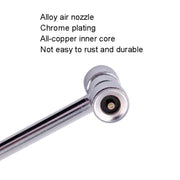 4 PCS Tire Double-head Air Nozzle Car Motorcycle Bicycle Air Nozzle(T-shaped Hose)