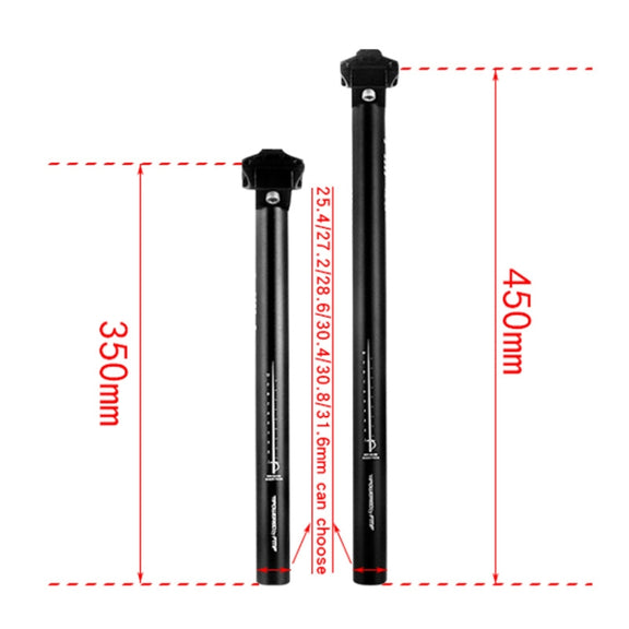 FMFXTR Mountain Bike Seat Post Bicycle Aluminum Alloy Sitting Tube, Specification: 30.8x350mm